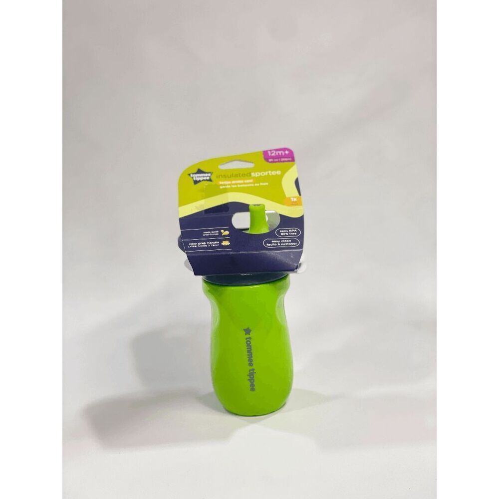 Tommee Tippee Insulated Sportee Sippy Cup 9 fl oz - Toddler 12M+ Green